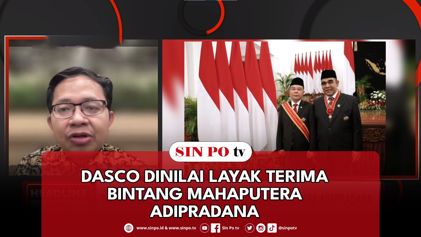 Dasco Dinilai Layak Terima Bintang Mahaputera Adipradana