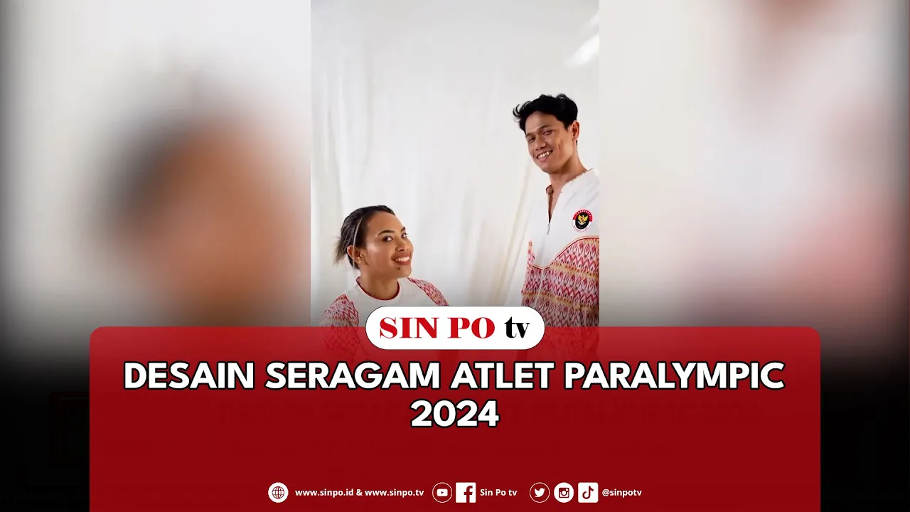 Desain Seragam Atlet Paralympic 2024