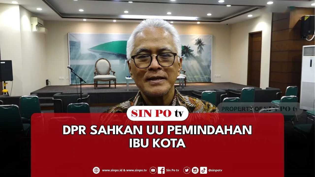 DPR Sahkan UU Pemindahan Ibu Kota