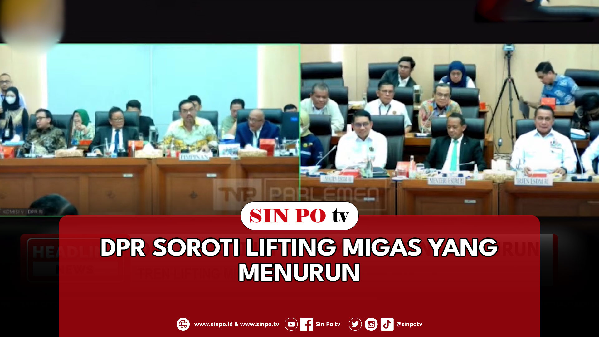 DPR Soroti Lifting Migas Yang Menurun