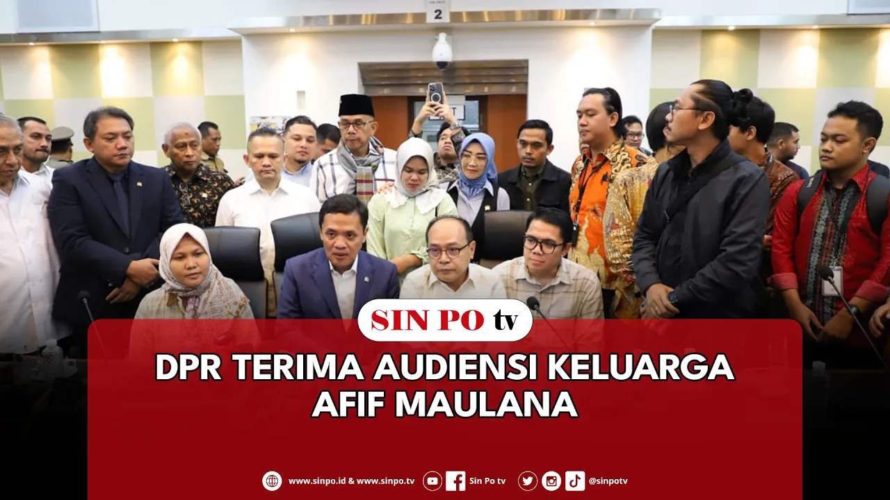 DPR Terima Audiensi Keluarga Afif Maulana