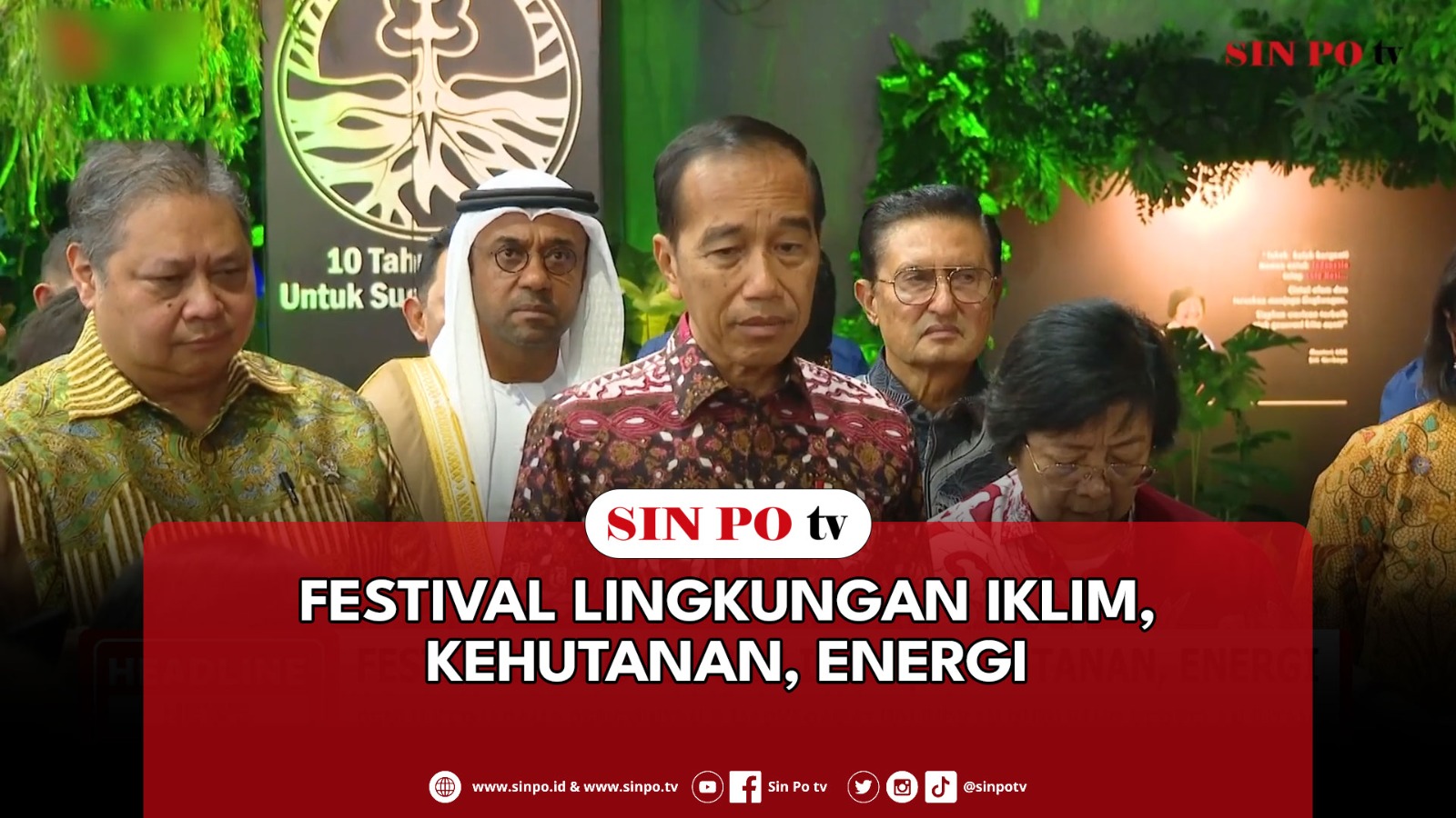 Festival Lingkungan Iklim, Kehutanan, Energi