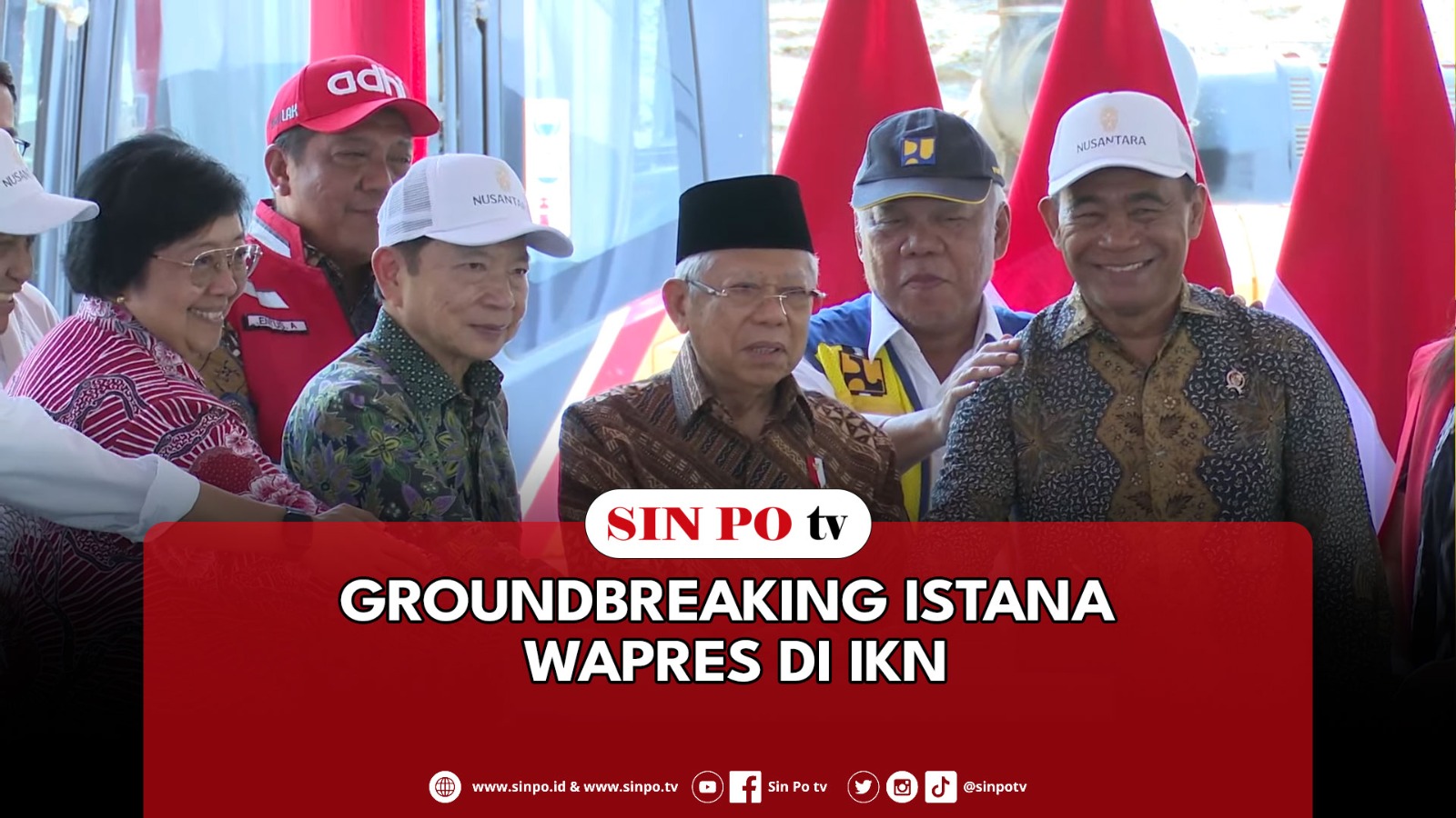 Groundbreaking Istana Wapres Di IKN