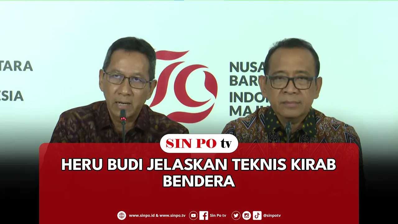Heru Budi Jelaskan Teknis Kirab Bendera