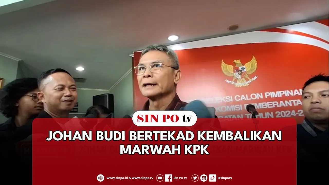 Johan Budi Bertekad Kembalikan Marwah KPK