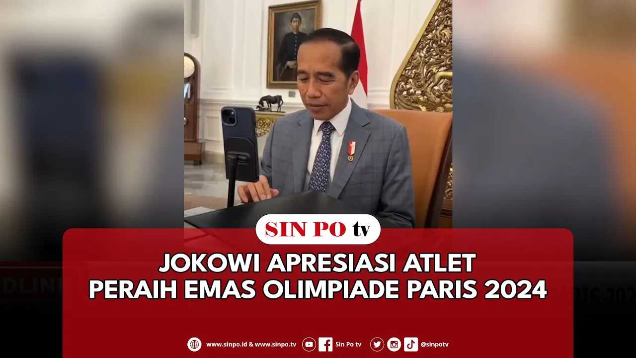 Jokowi Apresiasi Atlet Peraih Emas Olimpiade Paris 2024