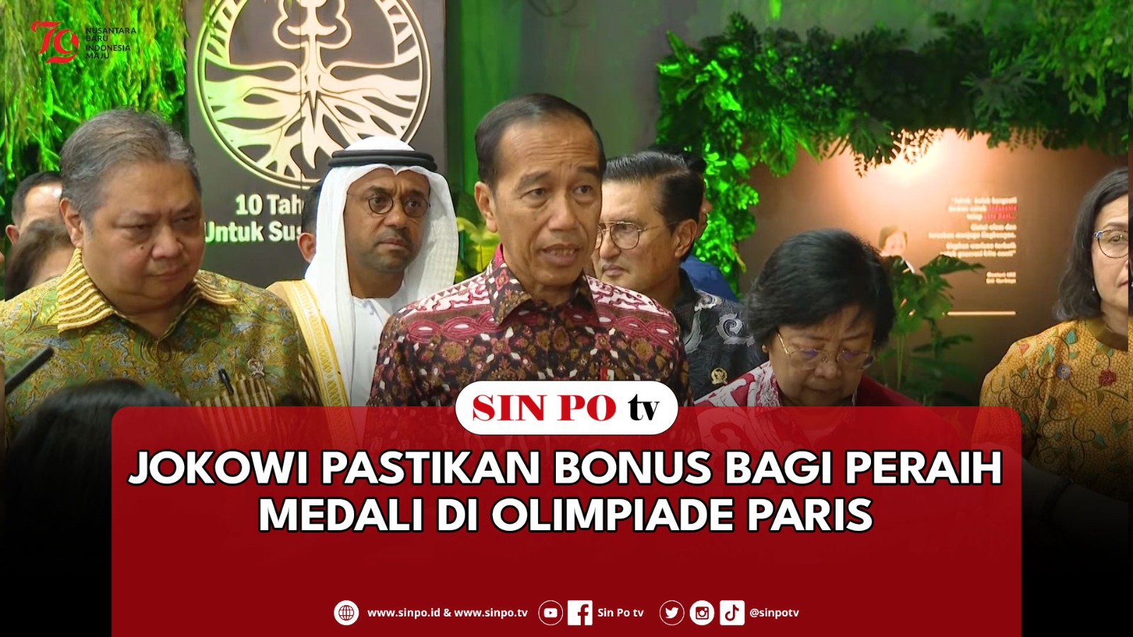 Jokowi Pastikan Bonus Bagi Peraih Medali Di Olimpiade Paris