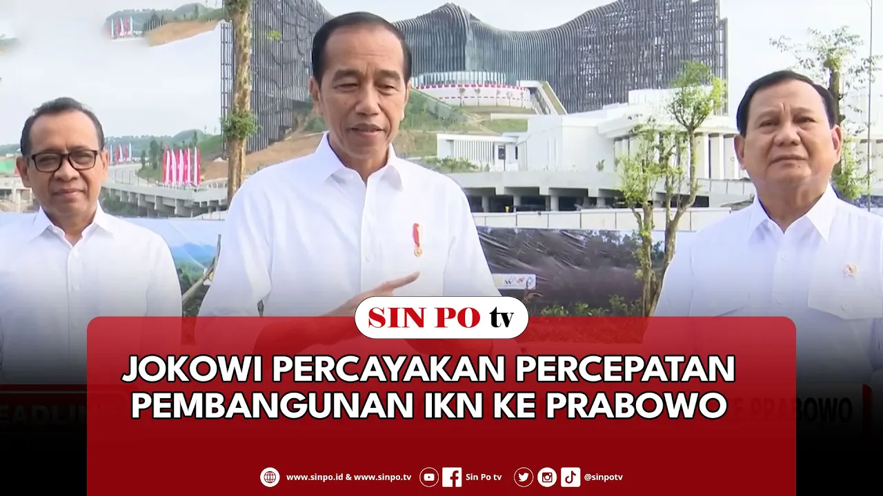 Jokowi Percayakan Percepatan Pembangunan IKN Ke Prabowo