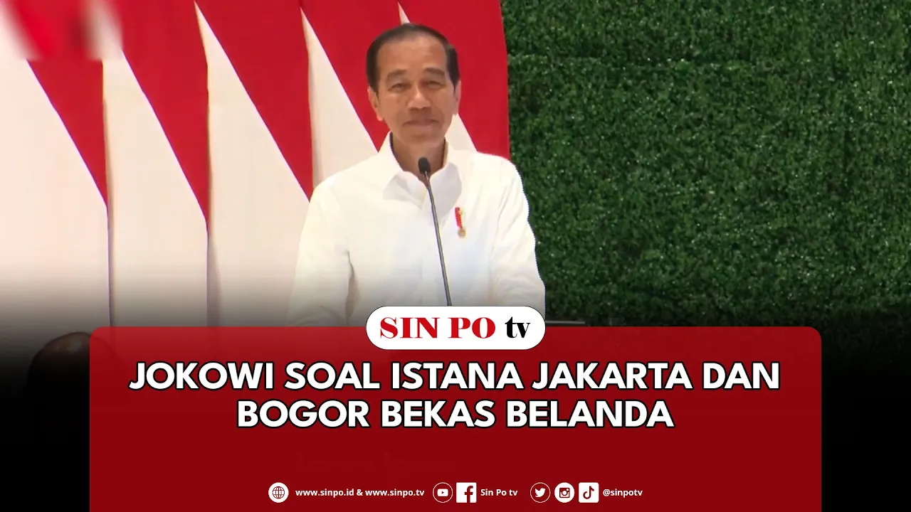 Jokowi Soal Istana Jakarta Dan Bogor Bekas Belanda