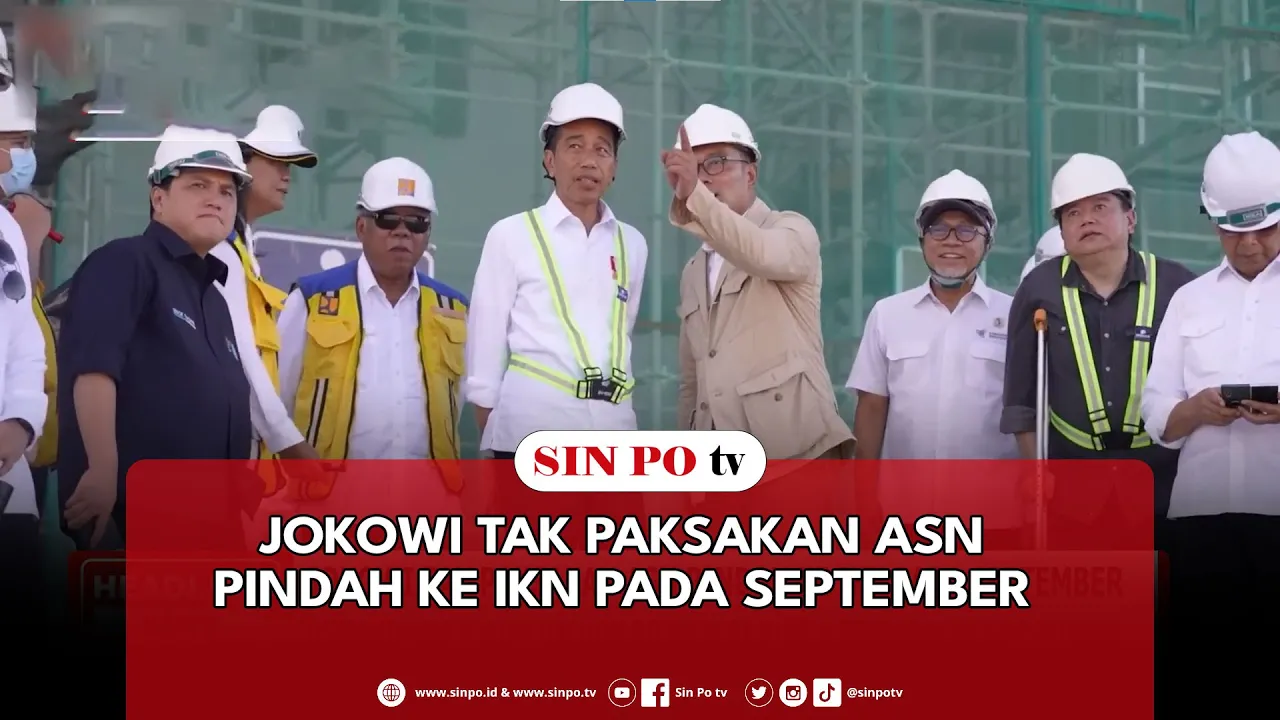Jokowi Tak Paksakan ASN Pindah Ke IKN Pada September