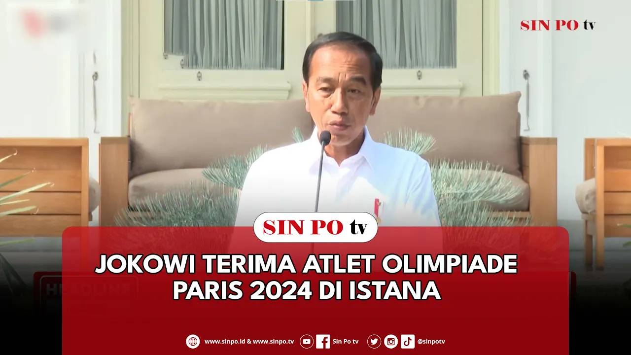 Jokowi Terima Atlet Olimpiade Paris 2024 Di Istana