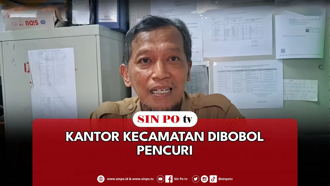 Kantor Kecamatan Dibobol Pencuri