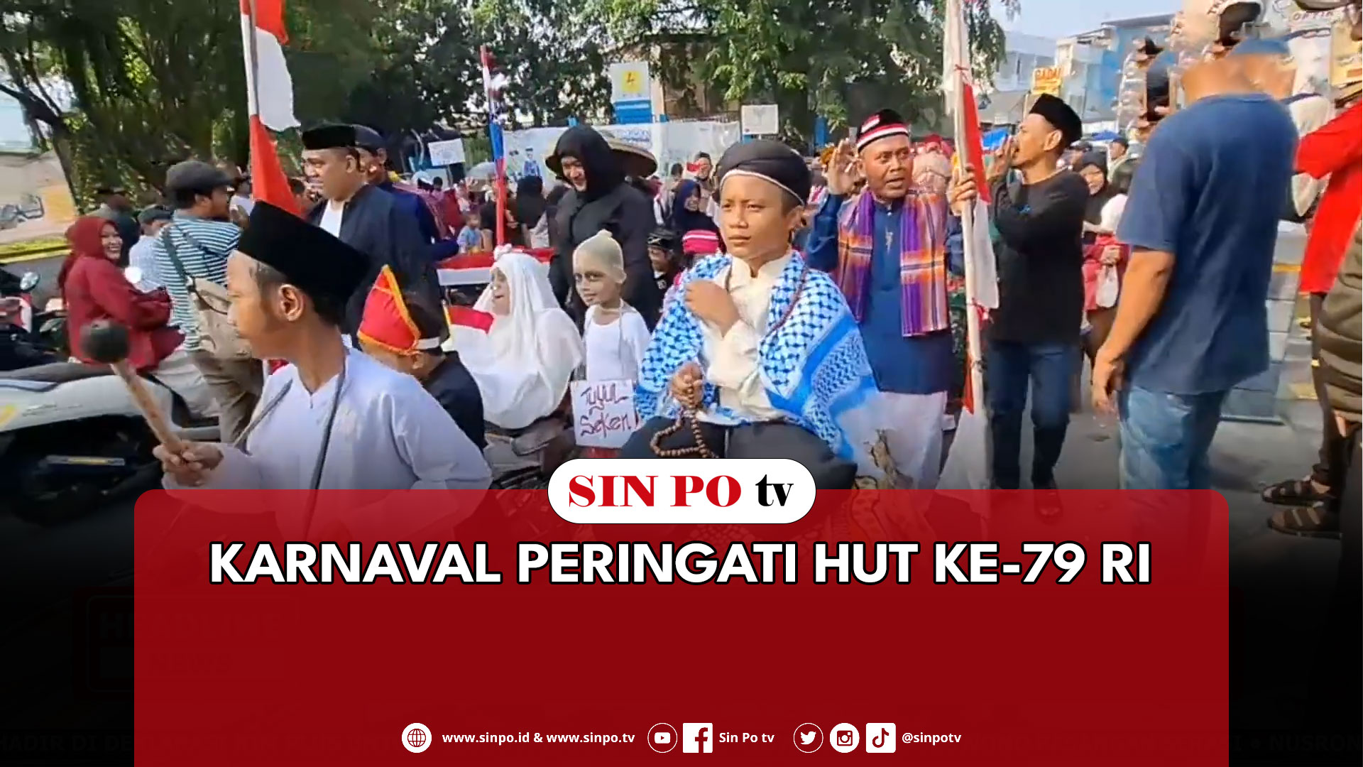 Karnaval Peringati Hut Ke-79 RI