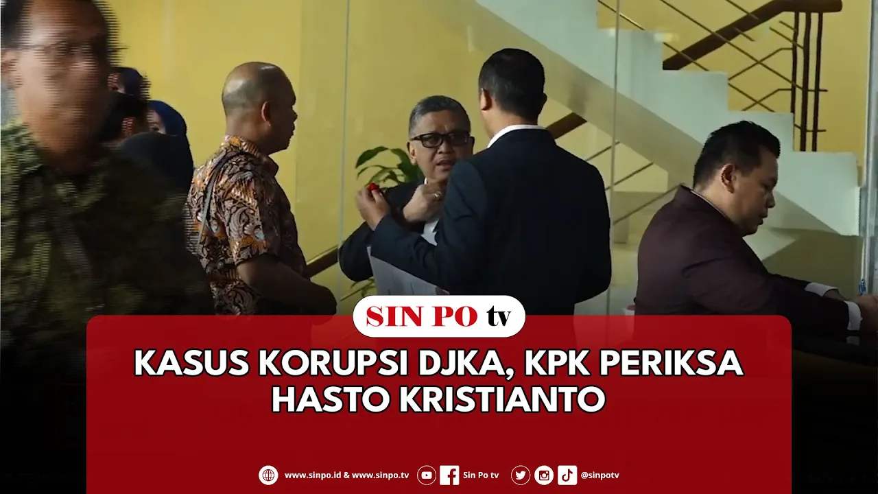 Kasus Korupsi DJKA, KPK Periksa Hasto Kristianto