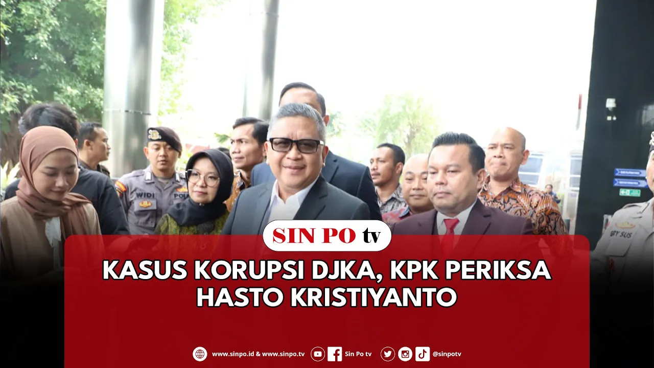 Kasus Korupsi DJKA, KPK Periksa Hasto Kristiyanto