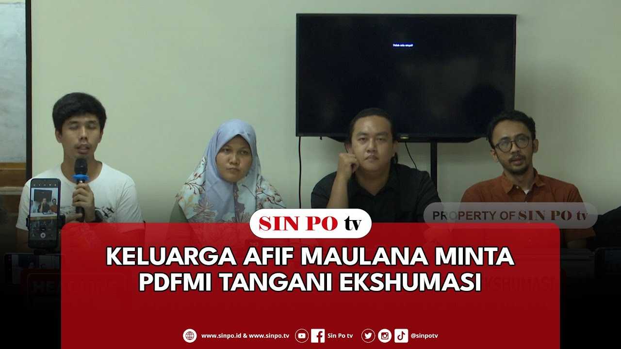 Keluarga Afif Maulana Minta PDFMI Tangani Ekshumasi