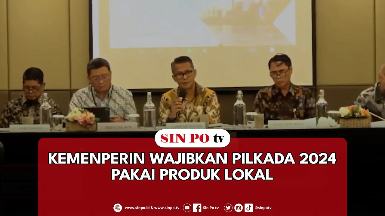 Kemenperin Wajibkan Pilkada 2024 Pakai Produk Lokal
