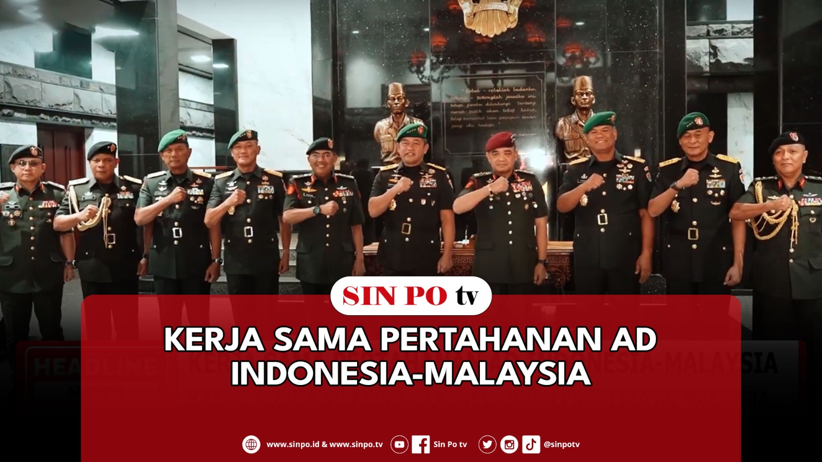 Kerja Sama Pertahanan AD Indonesia-Malaysia