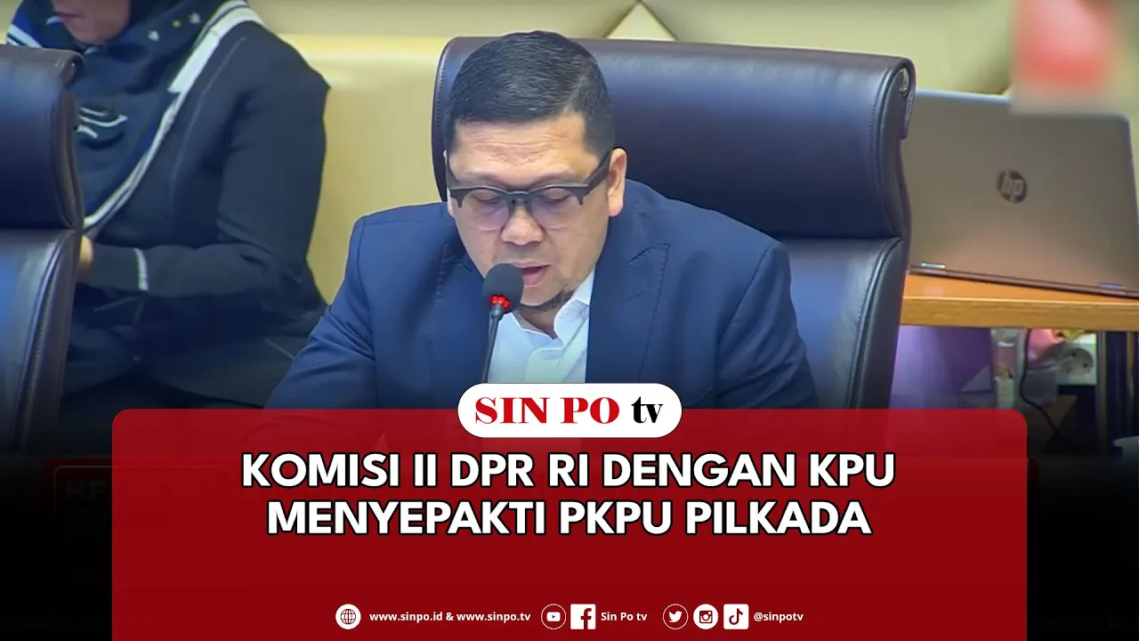 Komisi II DPR RI Dengan KPU Menyepakti PKPU Pilkada
