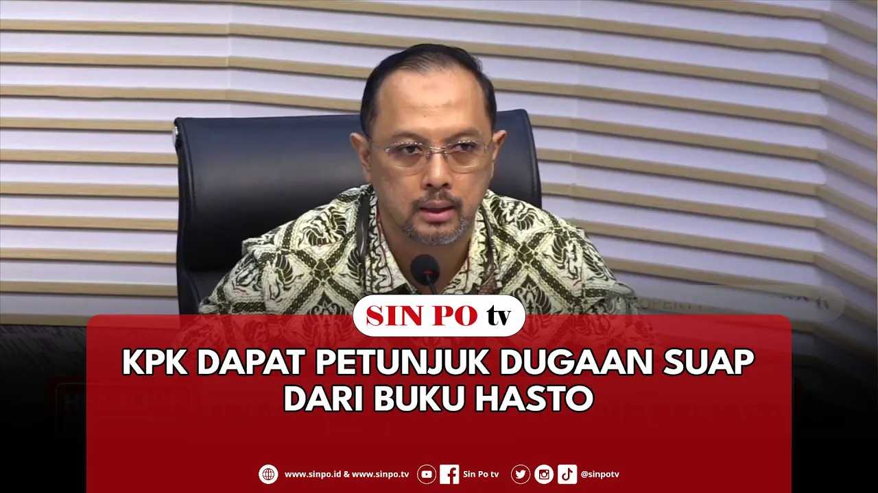 KPK Dapat Petunjuk Dugaan Suap Dari Buku Hasto