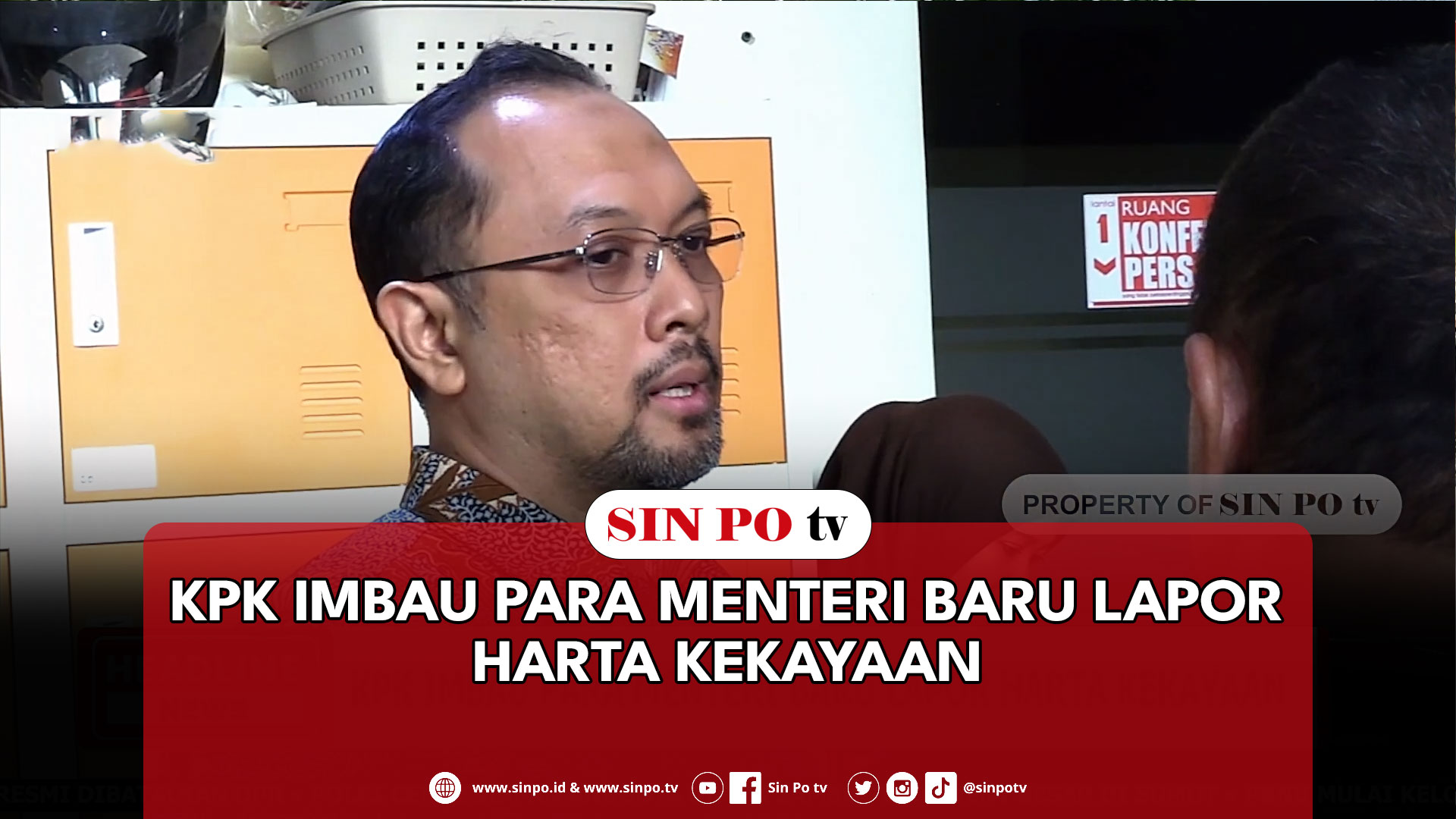 KPK Imbau Para Menteri Baru Lapor Harta Kekayaan