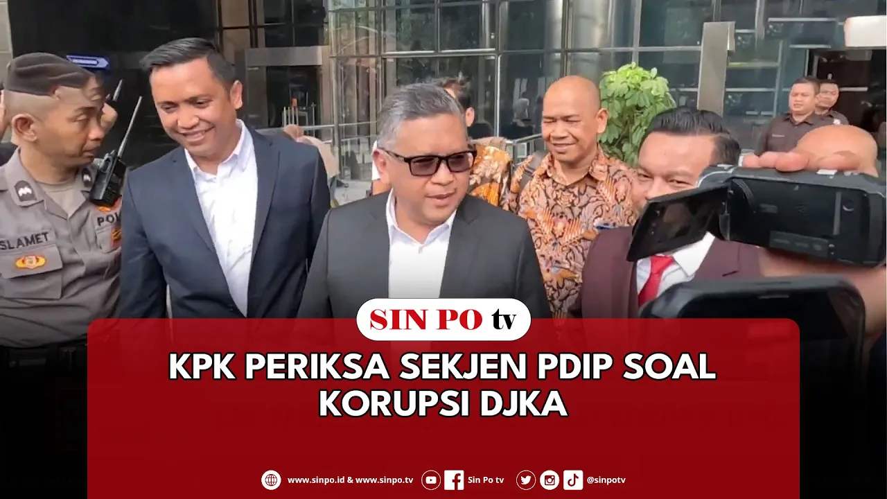 KPK Periksa Sekjen PDIP Soal Korupsi DJKA