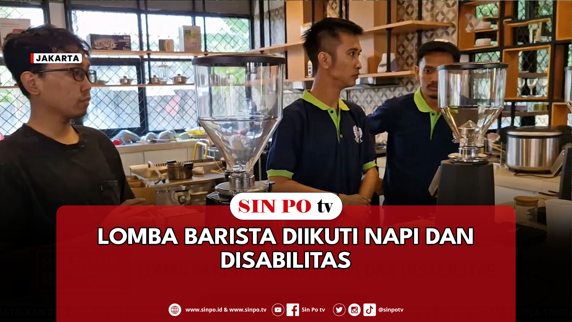 Lomba Barista Diikuti Napi Dan Disabilitas