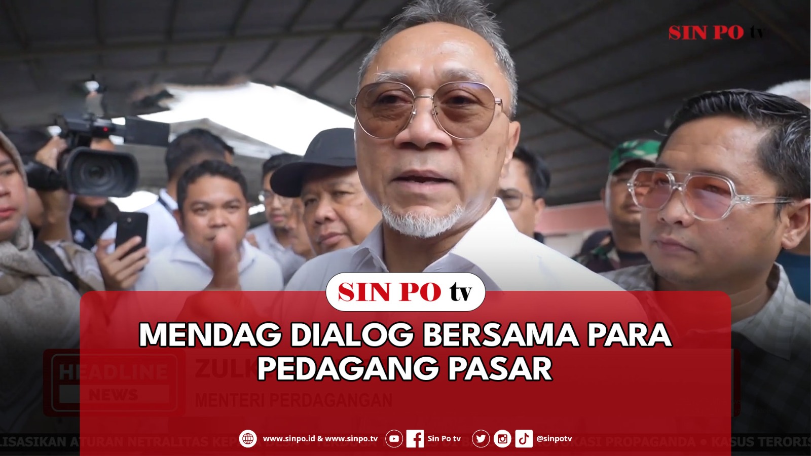 Mendag Dialog Bersama Para Pedagang Pasar