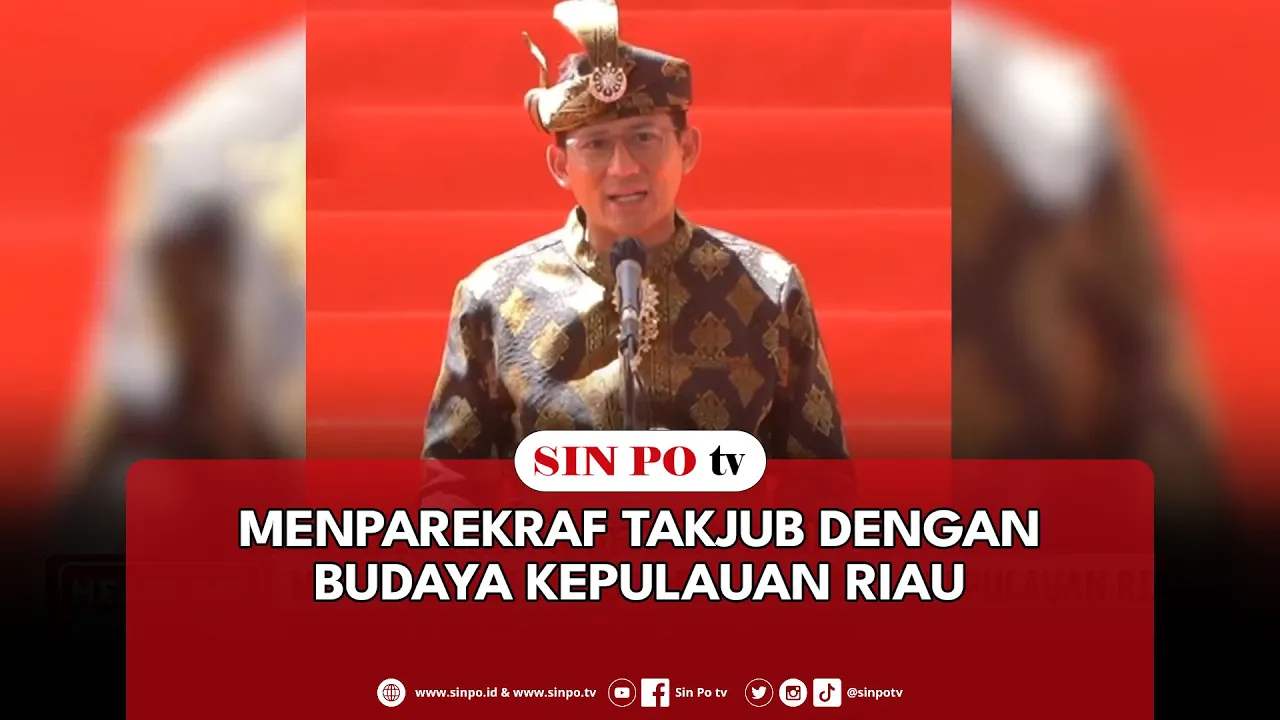 Menparekraf Takjub Dengan Budaya Kepulauan Riau