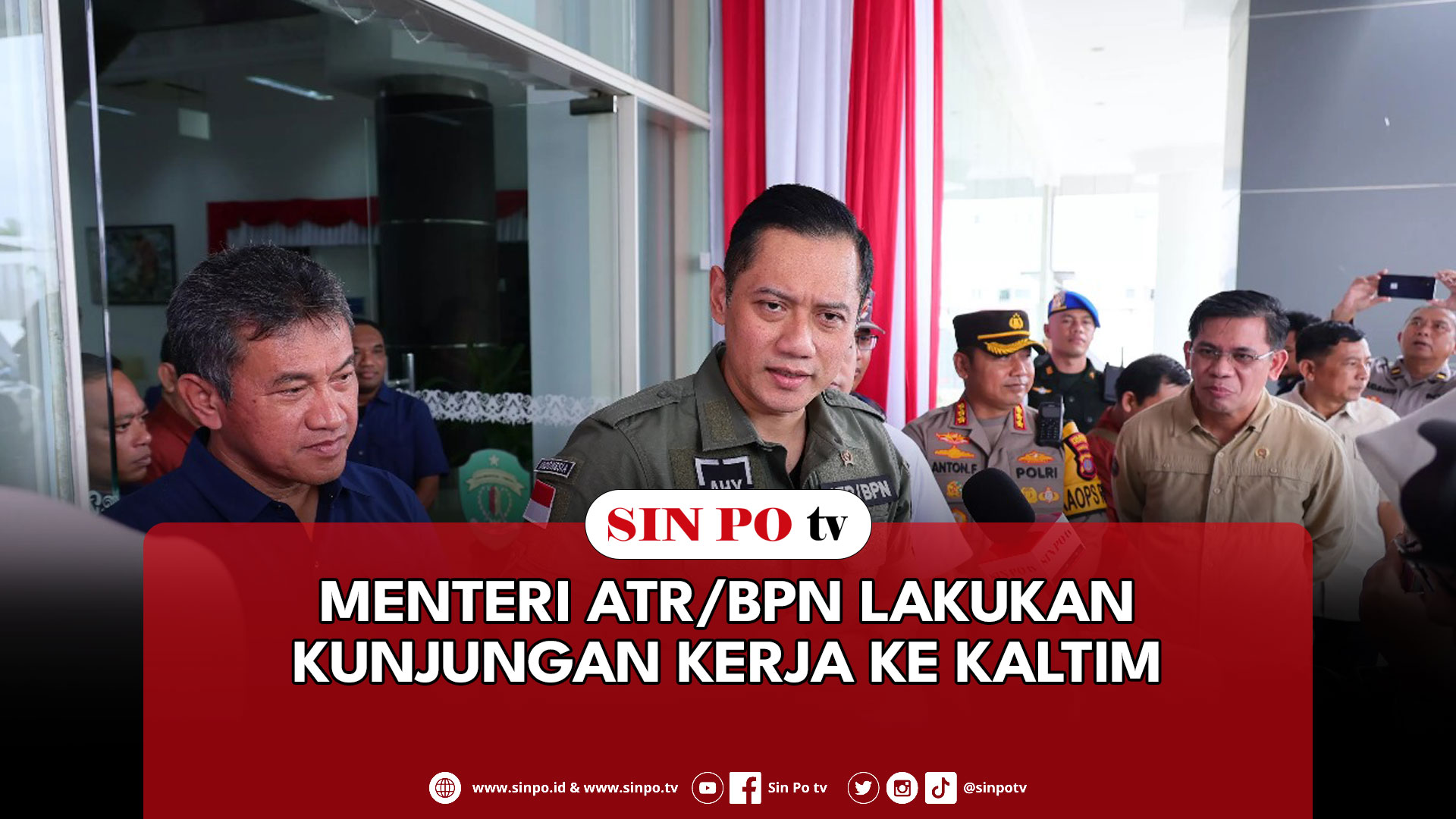 Menteri ATR/BPN Lakukan Kunjungan Kerja Ke Kaltim