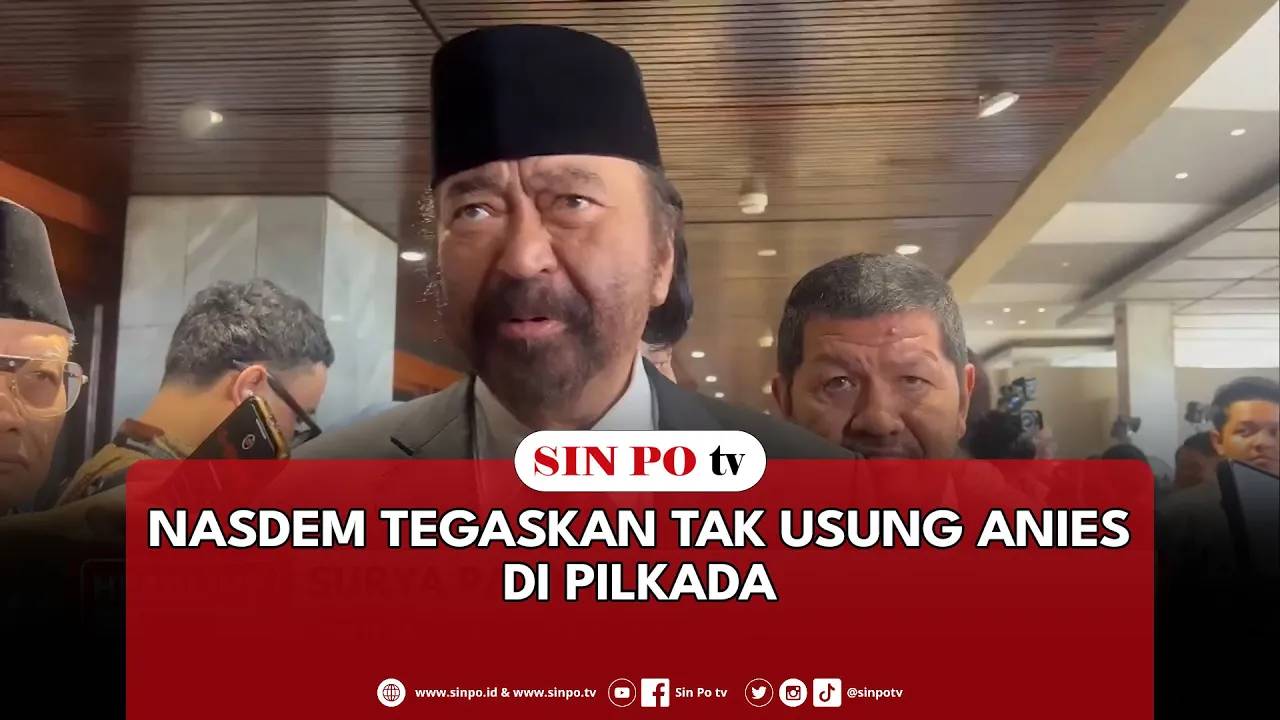 NasDem Tegaskan Tak Usung Anies Di Pilkada