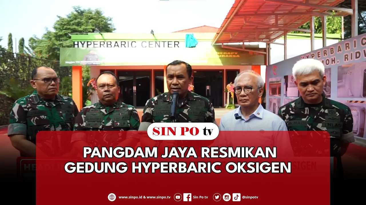 Pangdam Jaya Resmikan Gedung Hyperbaric Oksigen