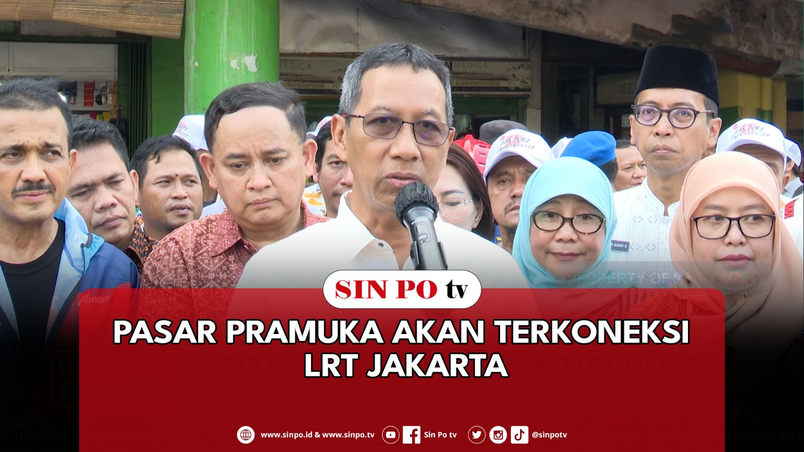 Pasar Pramuka Akan Terkoneksi LRT Jakarta