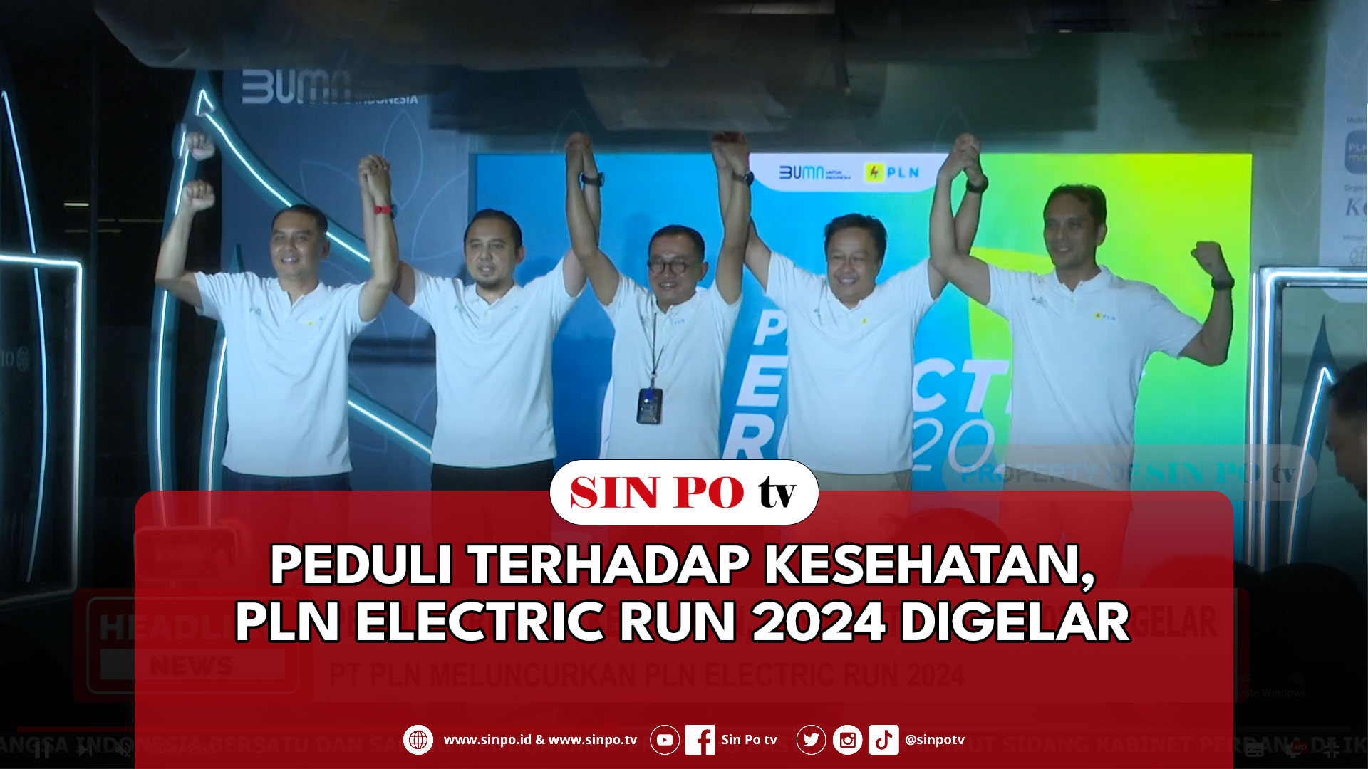 Peduli Terhadap Kesehatan, PLN Electric Run 2024 Digelar