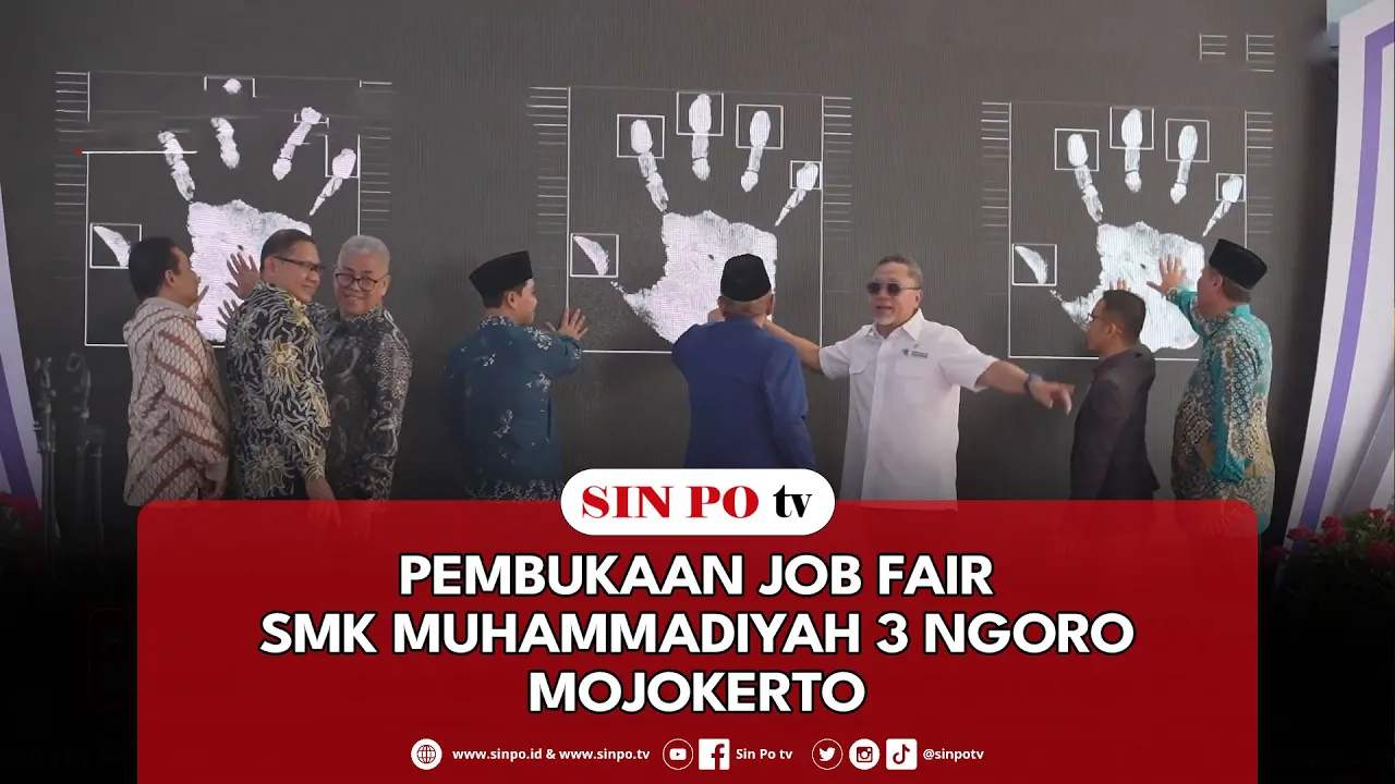 Pembukaan Job Fair SMK Muhammadiyah 3 Ngoro Mojokerto