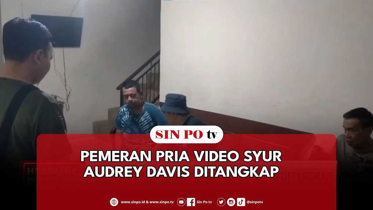 Pemeran Pria Video Syur Audrey Davis Ditangkap