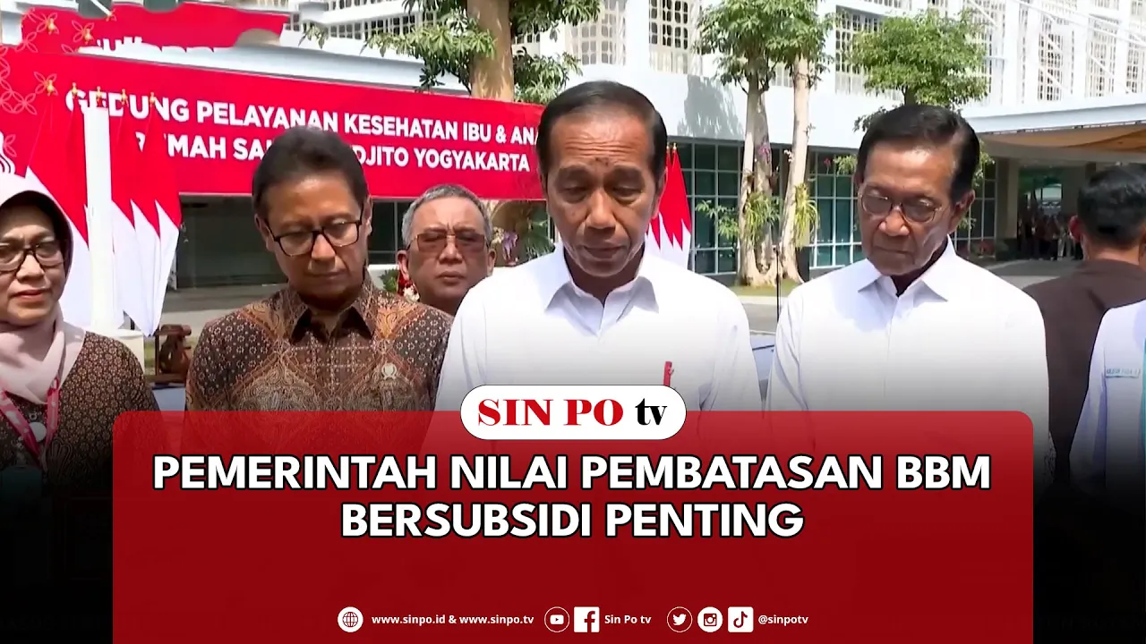 Pemerintah Nilai Pembatasan BBM Bersubsidi Penting
