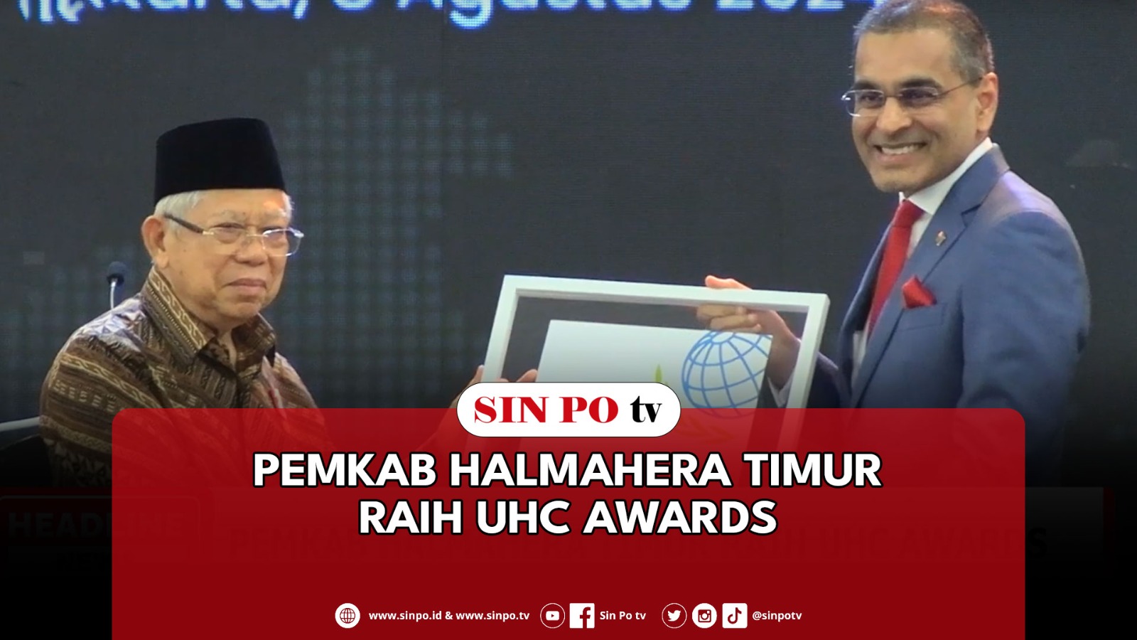 Pemkab Halmahera Timur Raih UHC Awards