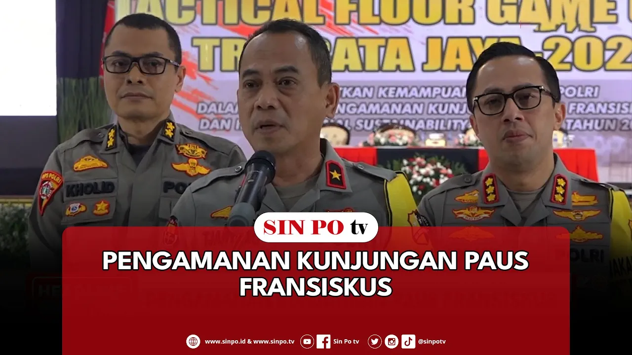 Pengamanan Kunjungan Paus Fransiskus