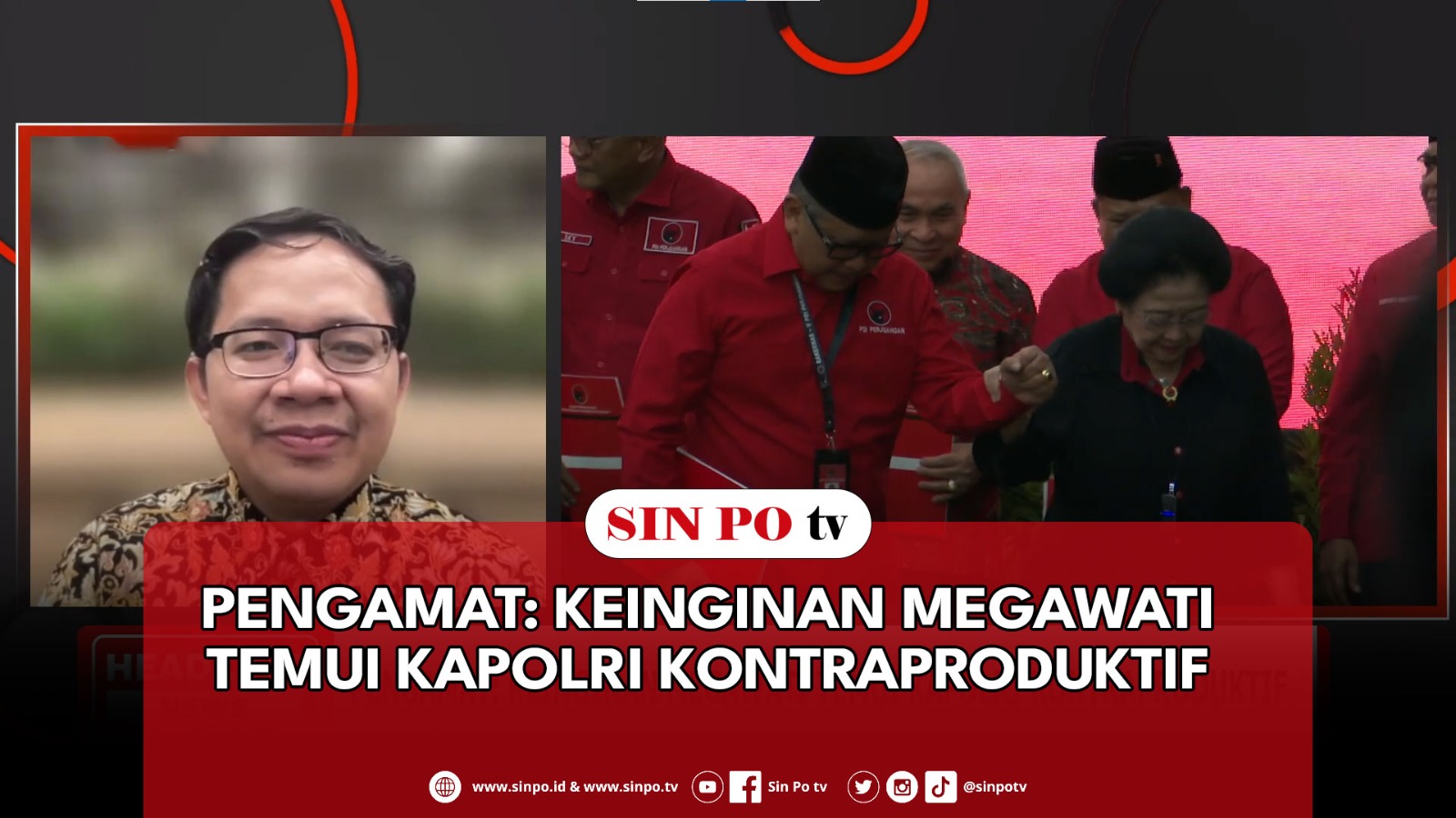 Pengamat: Keinginan Megawati Temui Kapolri Kontraproduktif