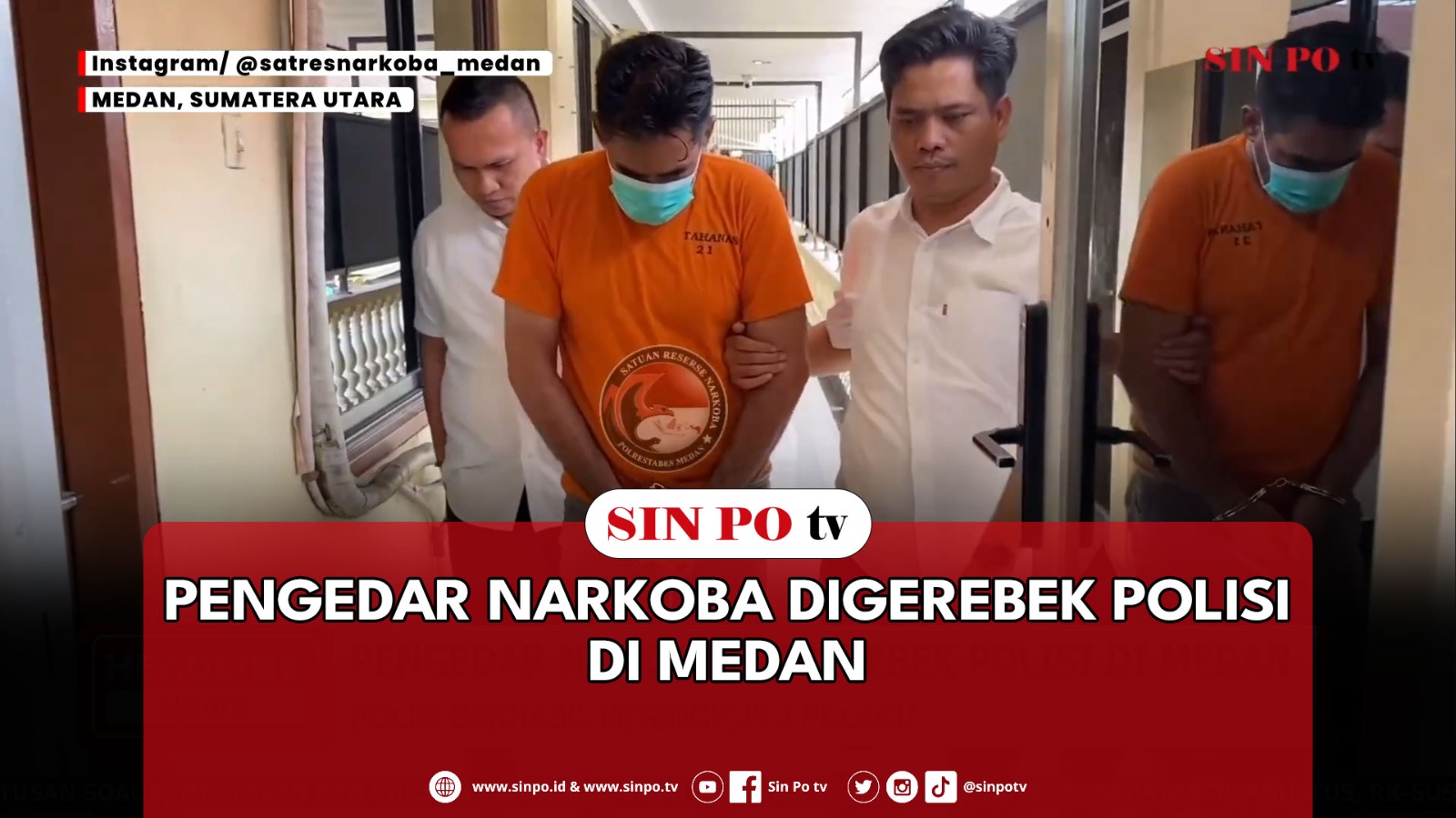 Pengedar Narkoba Digerebek Polisi Di Medan