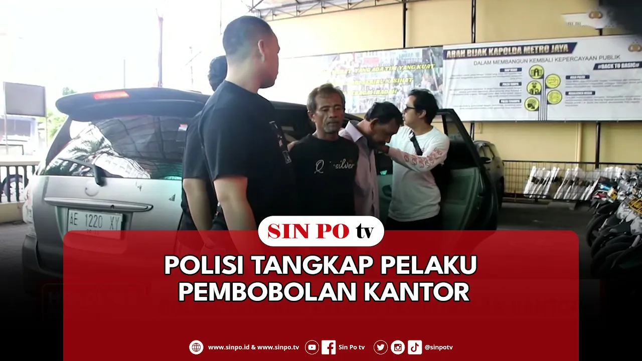 Polisi Tangkap Pelaku Pembobolan Kantor