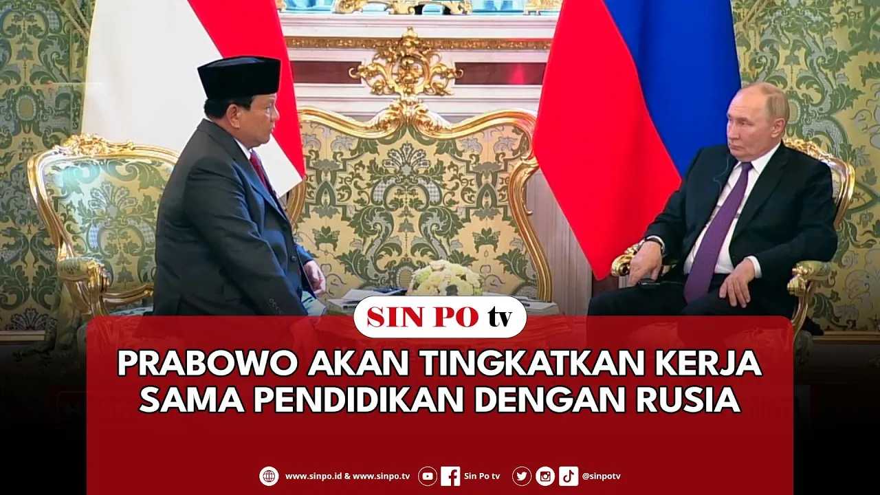 Prabowo Akan Tingkatkan Kerja Sama Pendidikan Dengan Rusia