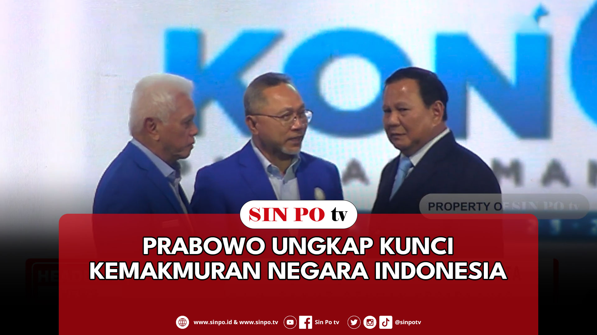 Prabowo Ungkap Kunci Kemakmuran Negara Indonesia