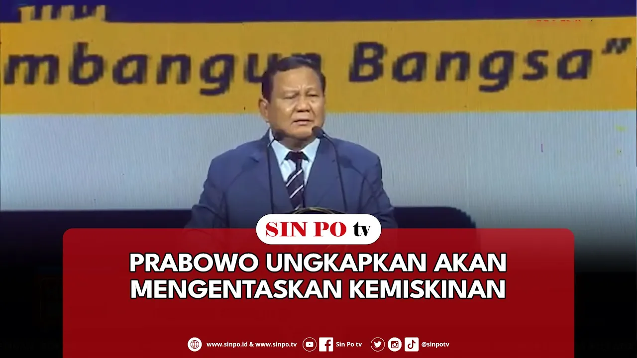 Prabowo Ungkapkan Akan Mengentaskan Kemiskinan