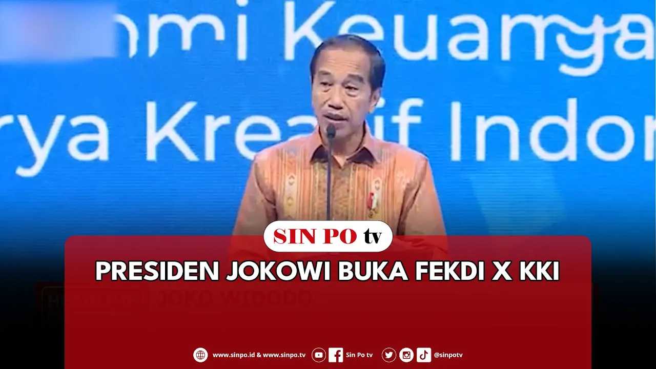 Presiden Jokowi Buka FEKDI x KKI