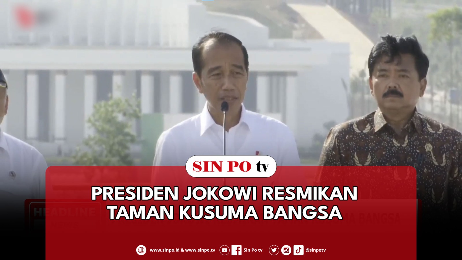 Presiden Jokowi Resmikan Taman Kusuma Bangsa