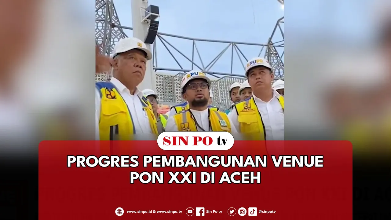 Progres Pembangunan Venue PON XXI Di Aceh