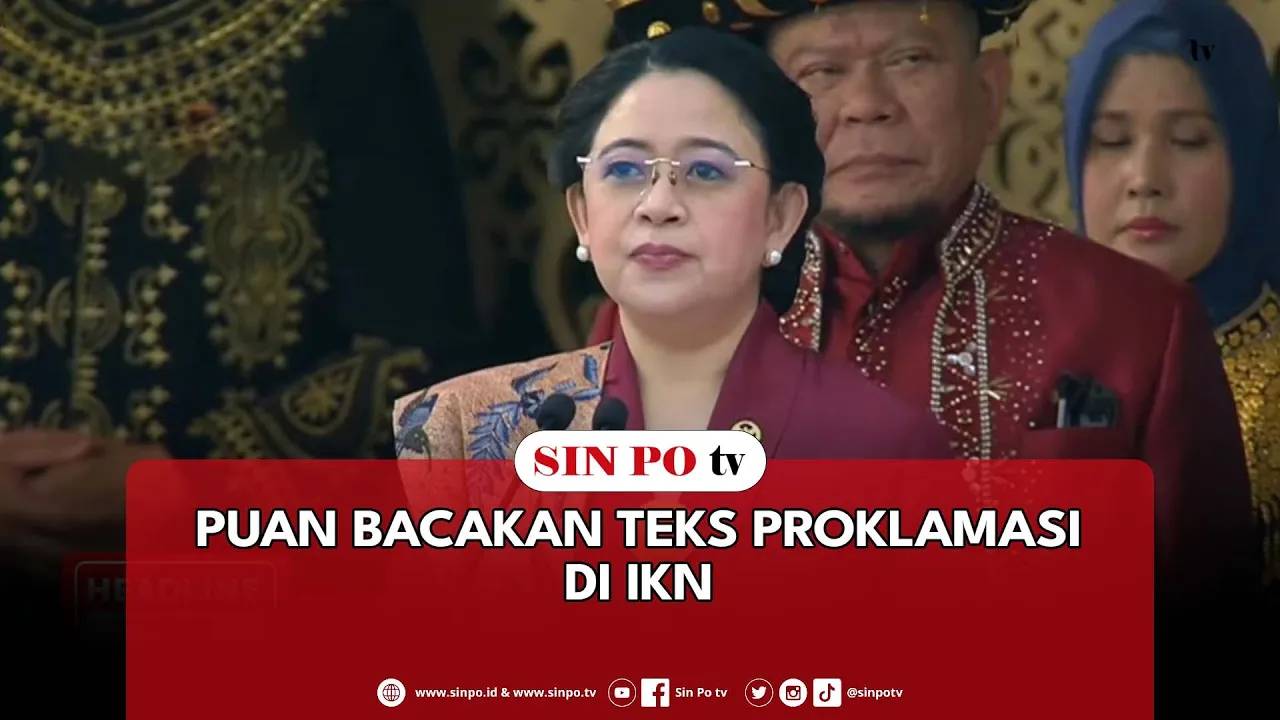 Puan Bacakan Teks Proklamasi Di IKN