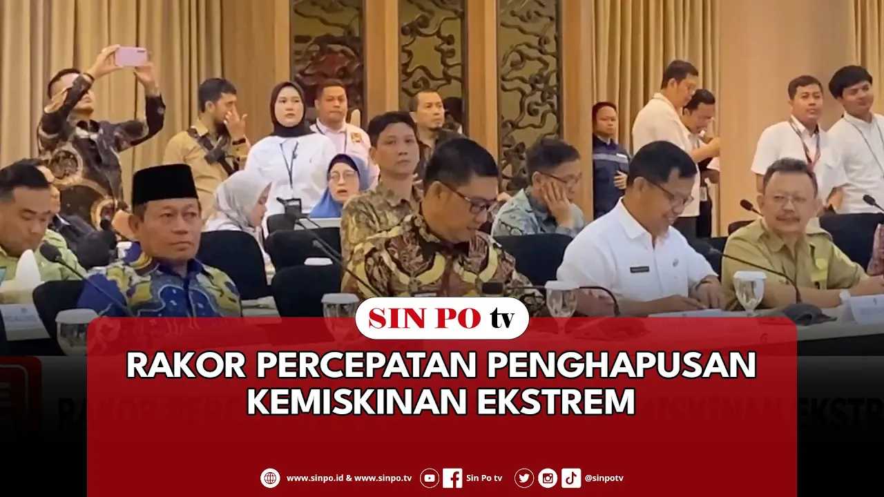 Rakor Percepatan Penghapusan Kemiskinan Ekstrem